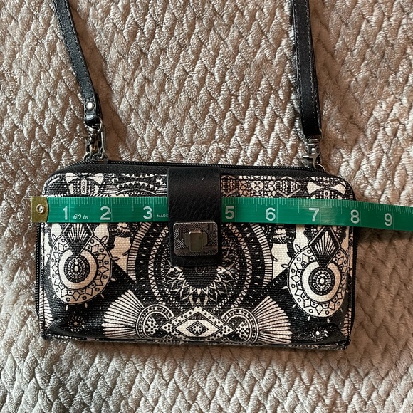 Sakroots large smartphone crossbody bag clutch purse adjustable strap EUC - Picture 3 of 10